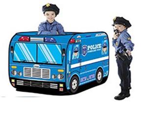 Nhà bóng cho bé mô hình xe cảnh sát 995-7067B