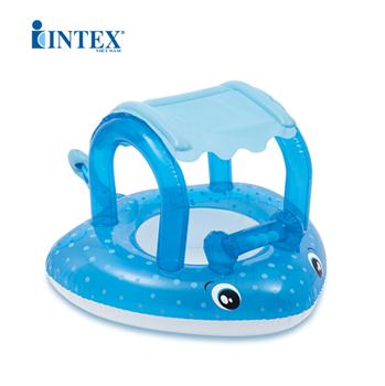 Phao bơi xỏ chân cá đuối có mái che INTEX 56589