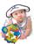 Đồ chơi trẻ em - Xúc xắc cầm tay cho bé BB366 | 0439900366
