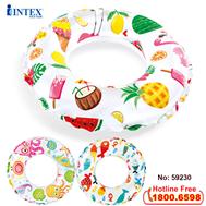Phao bơi trẻ em - Phao bơi hoa trong suốt INTEX 59230 - 0439900366