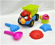 Đồ chơi xúc cát ô tô angri bird và dụng cụ 383