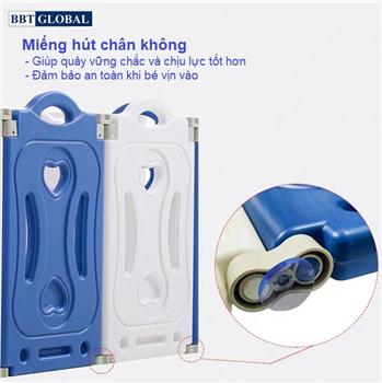 Cặp cạnh mở rộng BSL306/ BR9505 Xanh trắng CC-9505-XT
