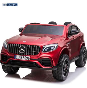 Ô tô điện trẻ em bản quyền MERCEDES GLC sơn đỏ cao cấp