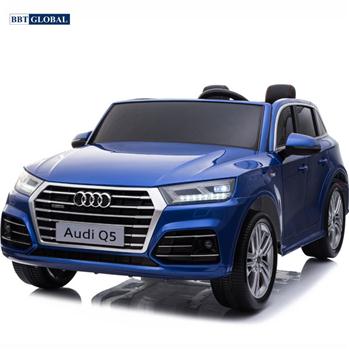 Ô tô điện trẻ em bản quyền AUDI Q5 sơn xanh cao cấp