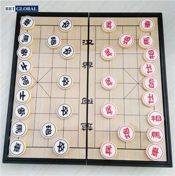 Bộ bàn cờ tướng nam châm size 25cm cho bé QX5699