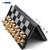 Bộ cờ vua vàng bạc nam châm size 25cm QX5610-A