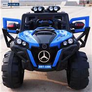 Ô tô điện trẻ em địa hình 4 động cơ BBT-3366N màu xanh