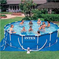 Bể khung kim loại tròn 4m57 có máy lọc nước INTEX 28236