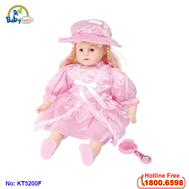 Bộ đồ chơi búp bê 51cm thân mềm cho bé KT5200F