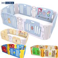 Quây bóng chữ nhật lớn Hàn Quốc có đồ chơi HNP736