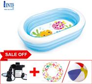 Bể bơi phao INTEX hình Oval 57482 chính hãng, giá tốt | 0439900366