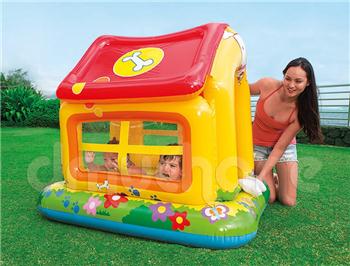 Bể bơi, Nhà hơi phao khu vườn mùa xuân intex 57429