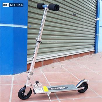 Xe trượt Scooter BBT Global khung nhôm KM832D màu trắng
