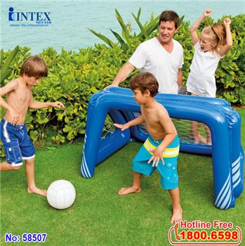Khung thành bóng đá bơm hơi Intex 58507