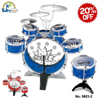 Bộ trống cao cấp 9 chi tiết cỡ lớn BBT Global 6603-2