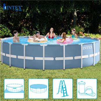 Bể bơi khung kim loại chịu lực tròn 5m49 INTEX 26752