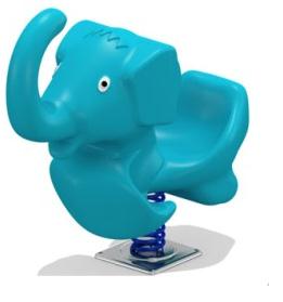 Bập bênh lò xo nhún ngoài trời nhập khẩu voi ZK139-8