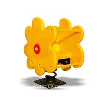 Bập bênh lò xo nhún ngoài trời nhập khẩu bông hoa ZK139-4