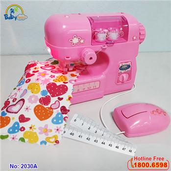 Đồ chơi máy khâu cho bé có đèn và nhạc 2030A