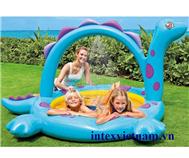 Bể bơi phao khủng long có vòi phun nước INTEX 57437 | babycuatoi.vn