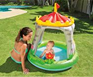 Bể bơi phao mái che lâu đài Intex 57122