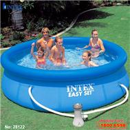 Bể bơi phao 3m05 có máy lọc nước INTEX 28122