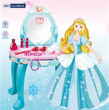 Đồ chơi bàn trang điểm cho bé kèm nhạc BBT Global LM90013A