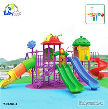 Cầu trượt liên hoàn nhập khẩu ZK6309-1