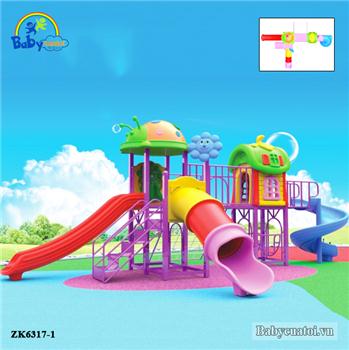 Cầu trượt liên hoàn nhập khẩu ZK6317-1