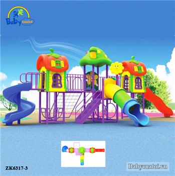 Cầu trượt liên hoàn nhập khẩu ZK6317-3