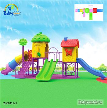 Cầu trượt liên hoàn nhập khẩu ZK6318-1