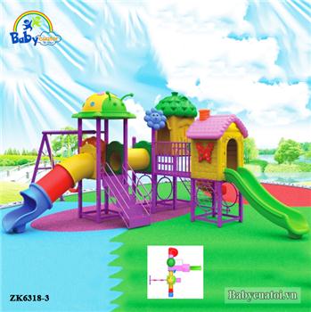 Cầu trượt liên hoàn nhập khẩu ZK6318-3