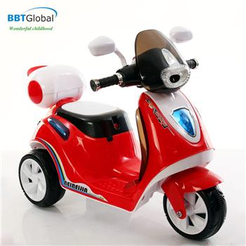Xe máy điện trẻ em màu đỏ BBT-916D
