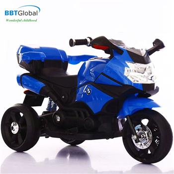 Xe máy điện trẻ em BMW 2 động cơ màu xanh BBT-5188X