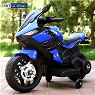 Xe máy điện trẻ em thể thao 2 bánh màu xanh BBT-1000A-X