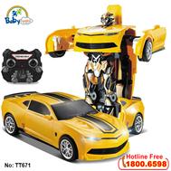 Đồ chơi rô bốt biến hình Transformer điều khiển to TT671