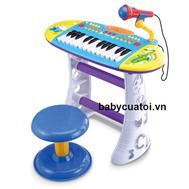 Đàn organ có ghế ngồi xanh BB383B