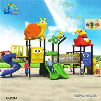 Cầu trượt liên hoàn nhập khẩu ZK6322-1