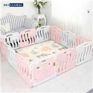 Quây bóng cho bé màu hồng trắng size L WL02L-HT