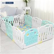 Quây bóng cho bé màu xanh trắng size M WL02M-XT