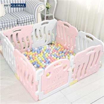 Quây bóng cho bé màu xanh trắng size S WL02S-HT