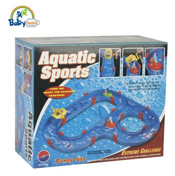 Bộ đồ chơi thả thuyền có dòng nước chảy 6038A