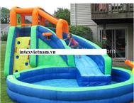 Bể bơi phao có cầu trượt BBT Global BBT001