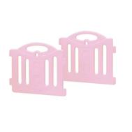 Cặp 2 cạnh quây bóng Hàn Quốc cao màu hồng Y1423P