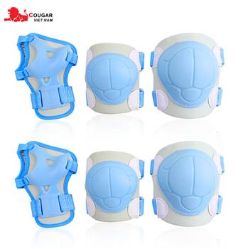 Bộ bảo vệ COUGAR cao cấp 6 món L mầu xanh MH660-L-X