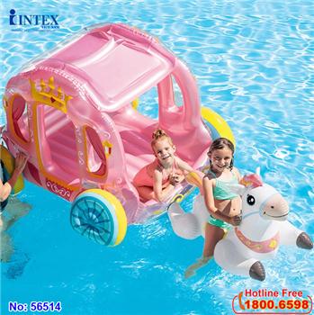 Phao bơi xe ngựa công chúa INTEX 56514