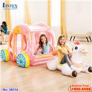 Xe ngựa công chúa bơm hơi INTEX 56514