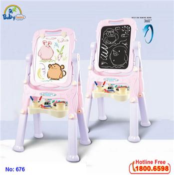 Bảng tập vẽ cho bé xoay 360 độ 676