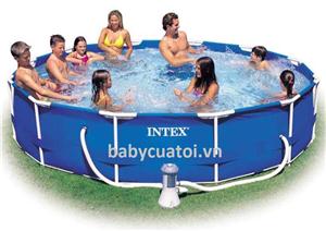 Bể bơi khung kim loại có máy lọc nước 3m05 INTEX 28202 | 0439900366