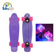 Ván trượt PENNY 4 bánh phát sáng PS001 hồng tím